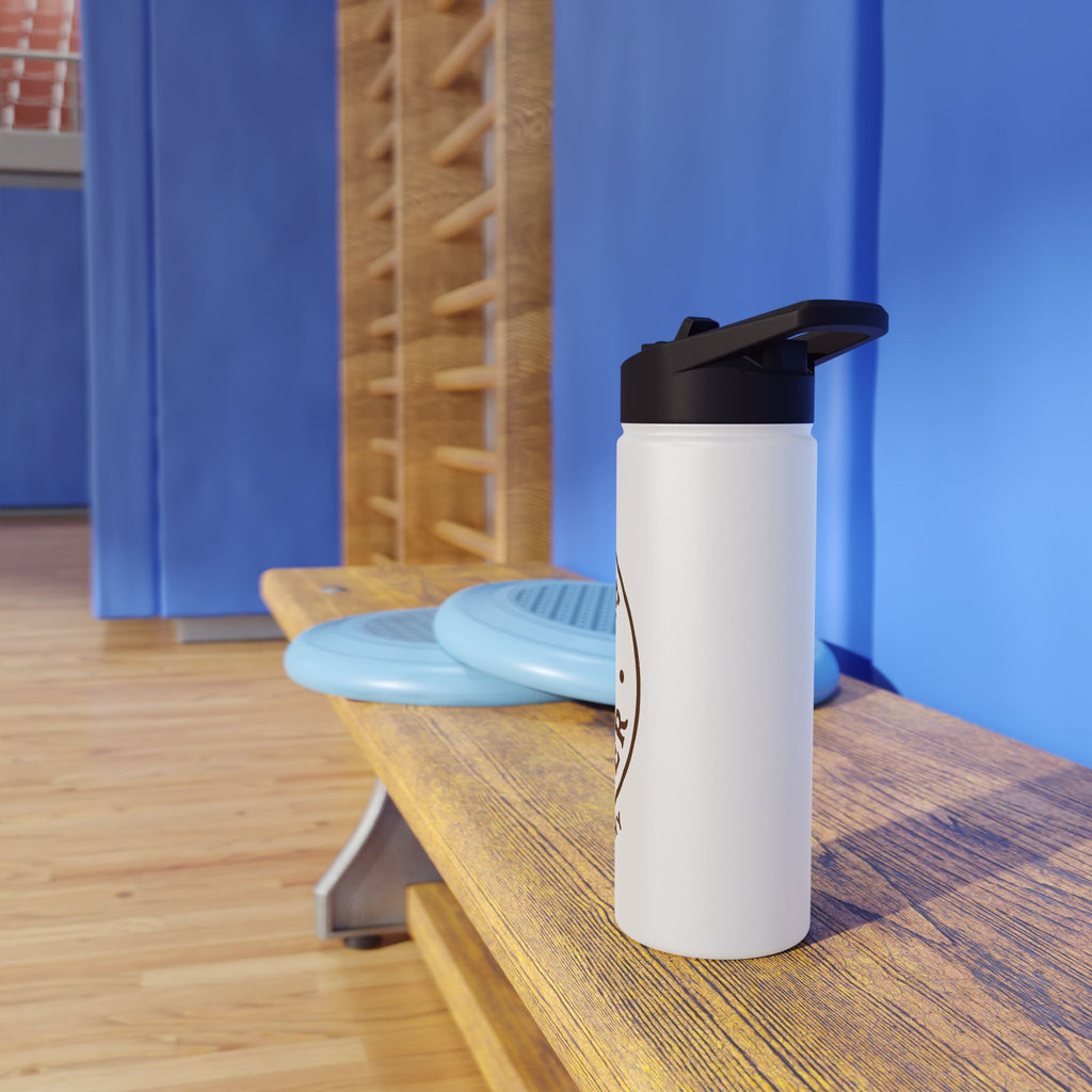 Choose Laughter Coffee Stainless Steel Water Bottle
