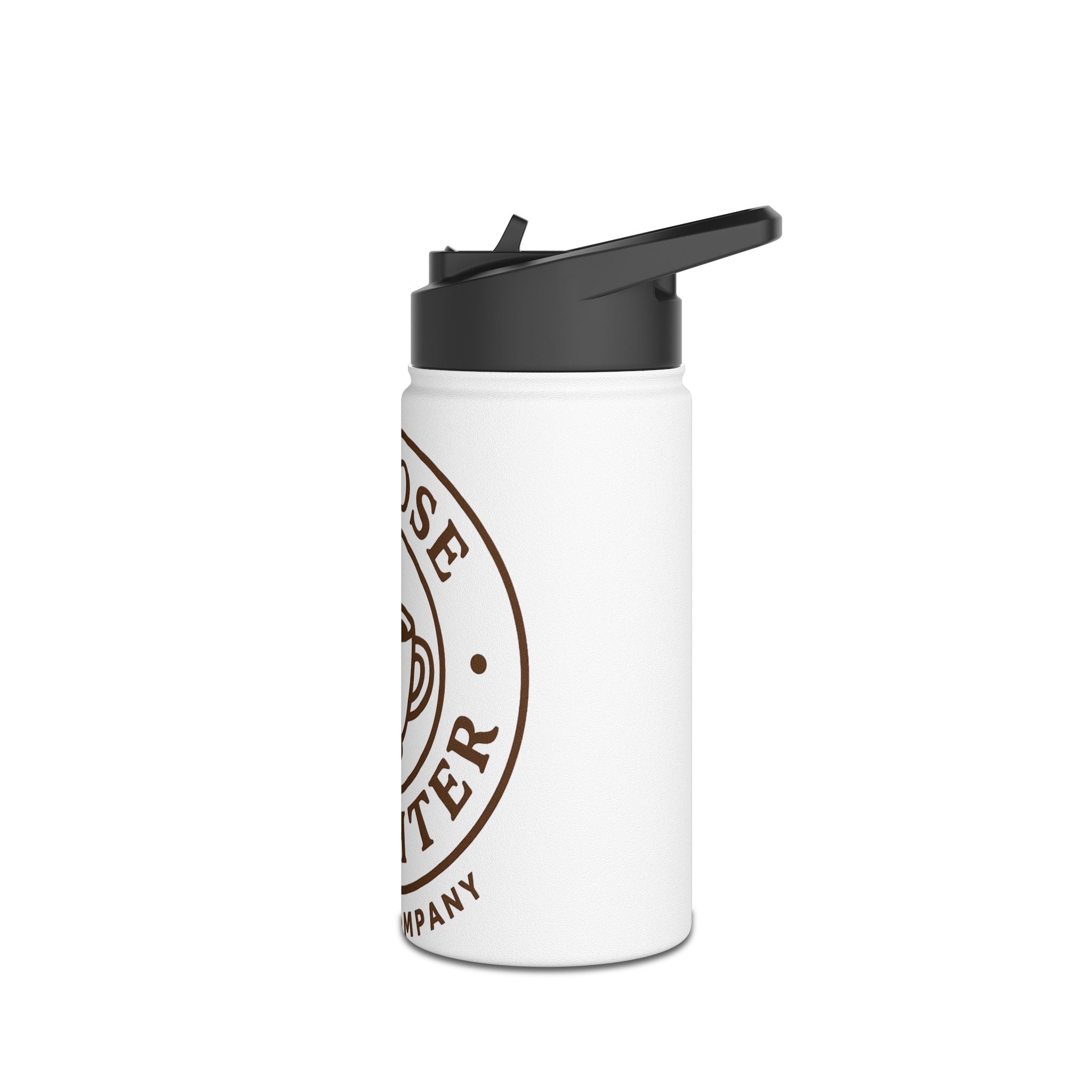 Choose Laughter Coffee Stainless Steel Water Bottle