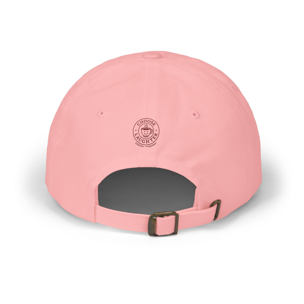 Choose Laughter Dad Cap | Embroidered Smile Logo Baseball Hat