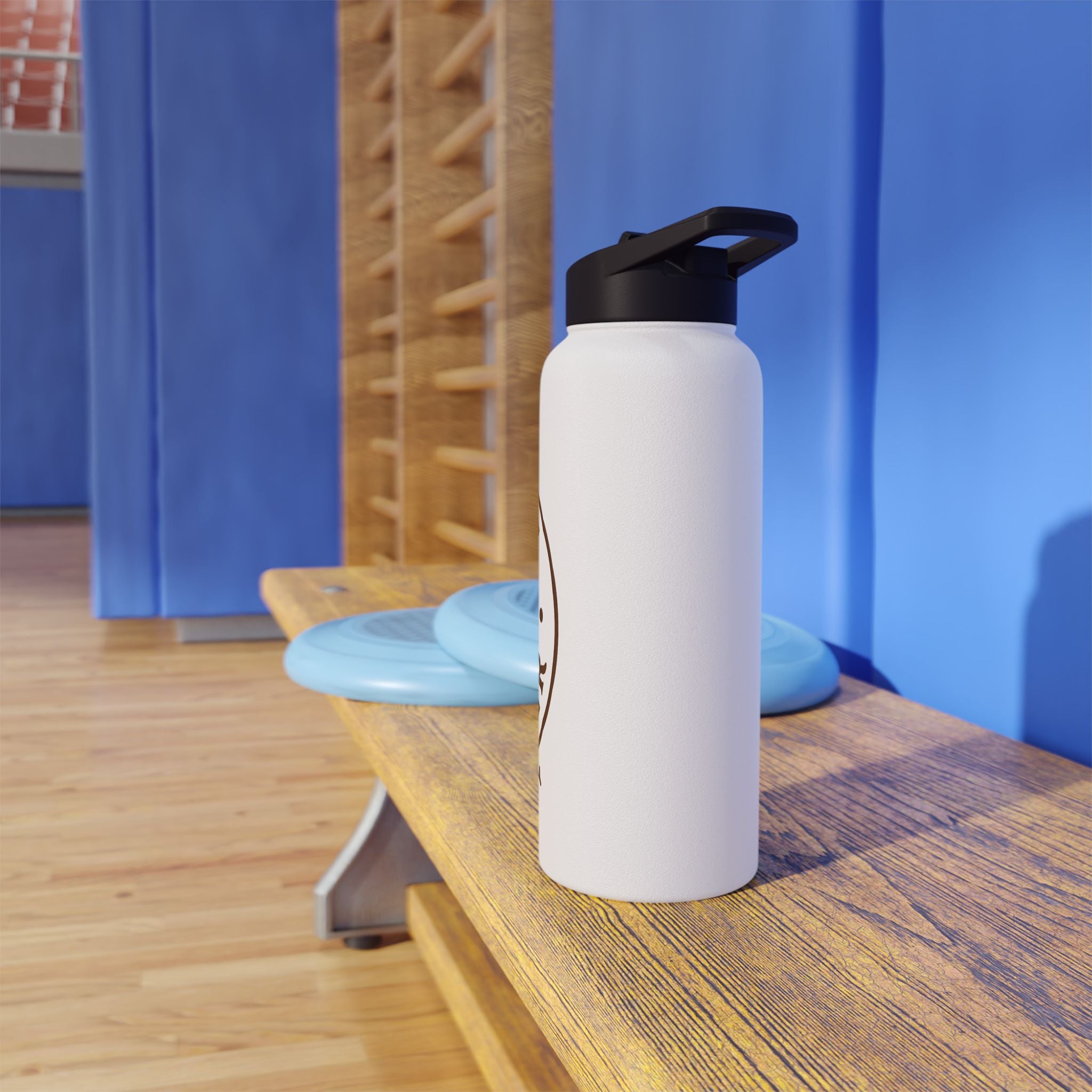 Choose Laughter Coffee Stainless Steel Water Bottle