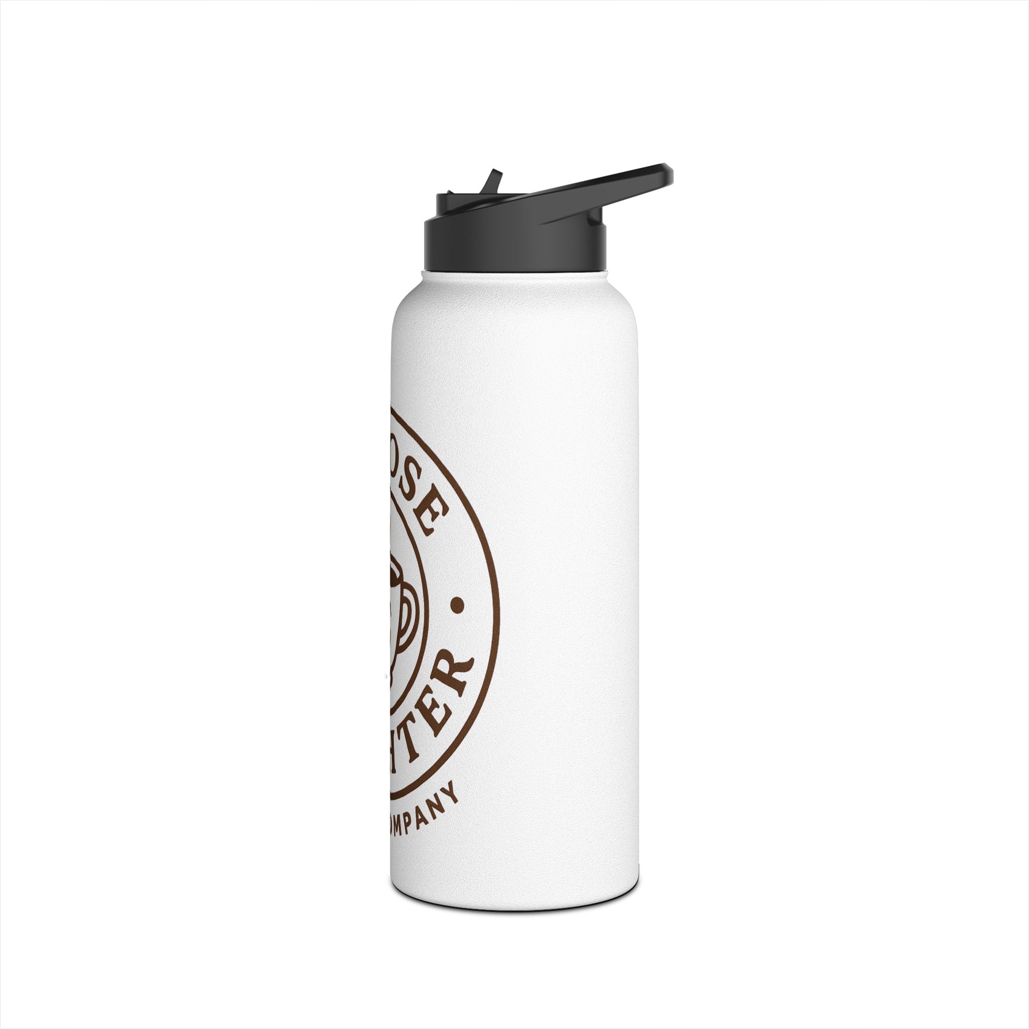 Choose Laughter Coffee Stainless Steel Water Bottle