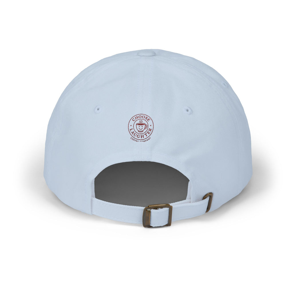 Choose Laughter Dad Cap | Embroidered Smile Logo Baseball Hat