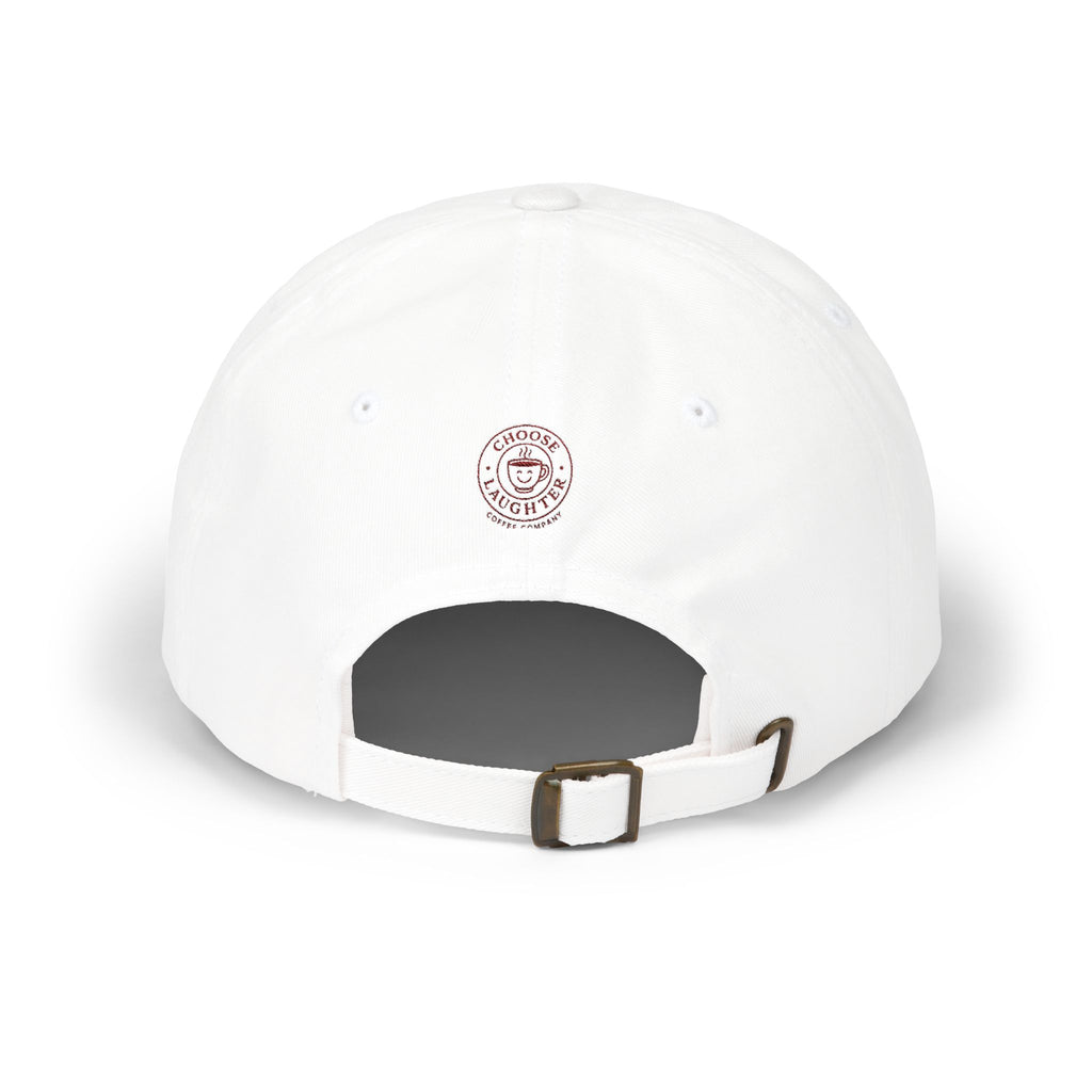 Choose Laughter Dad Cap | Embroidered Smile Logo Baseball Hat
