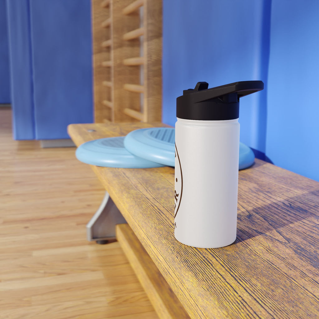 Choose Laughter Coffee Stainless Steel Water Bottle