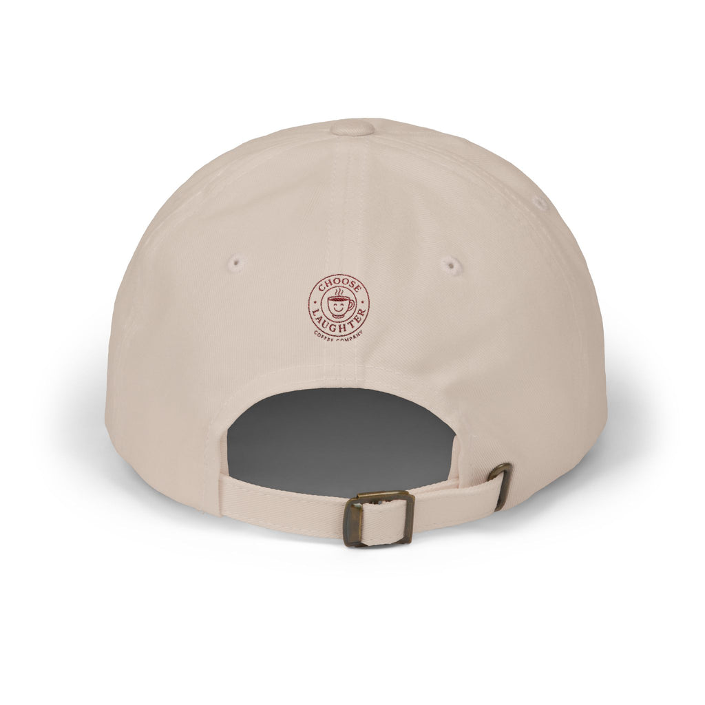 Choose Laughter Dad Cap | Embroidered Smile Logo Baseball Hat